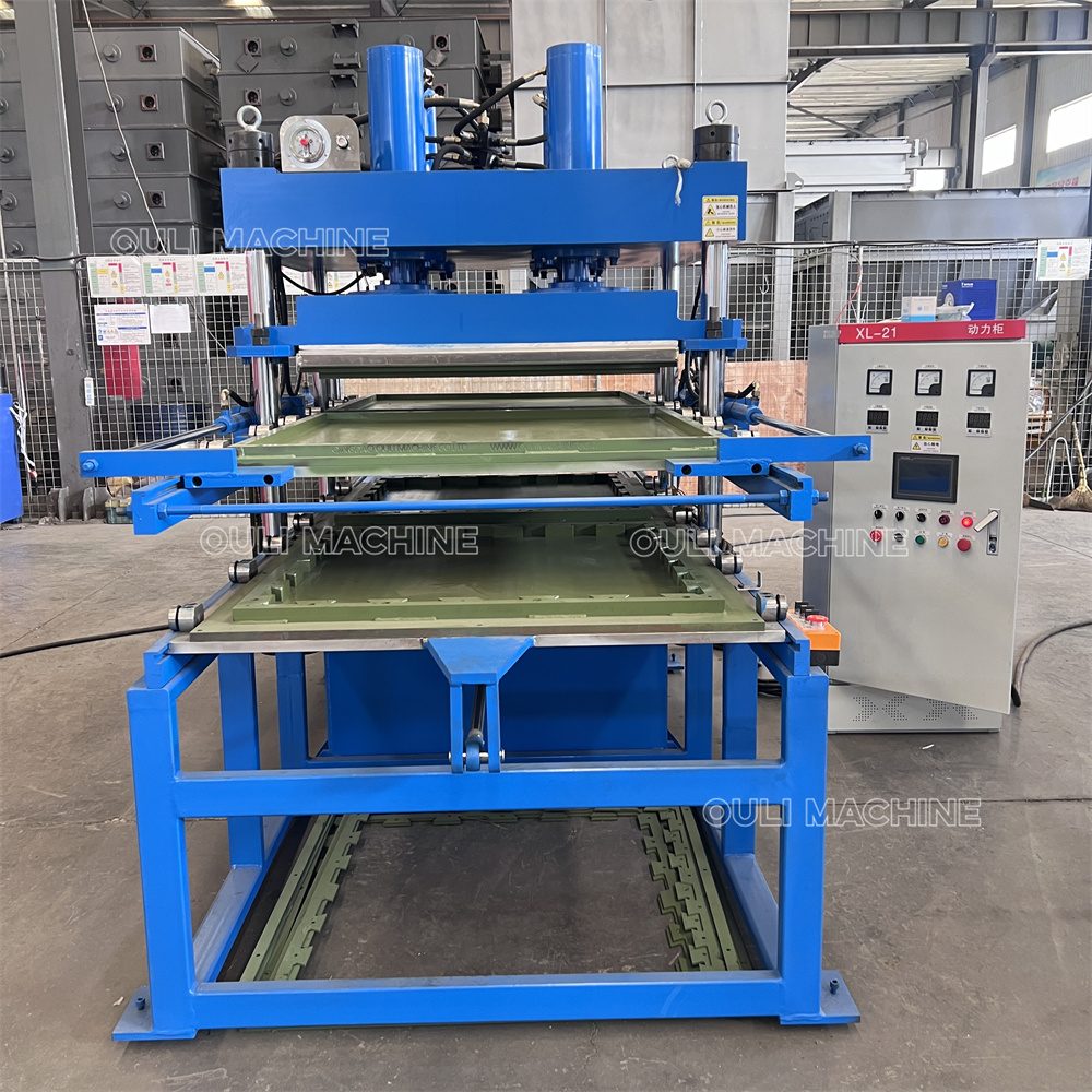 2-слойная машина для прессования резиновой плитки