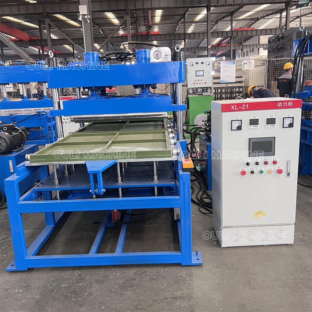 Автоматическая выталкивающая машина для прессования резиновой плитки