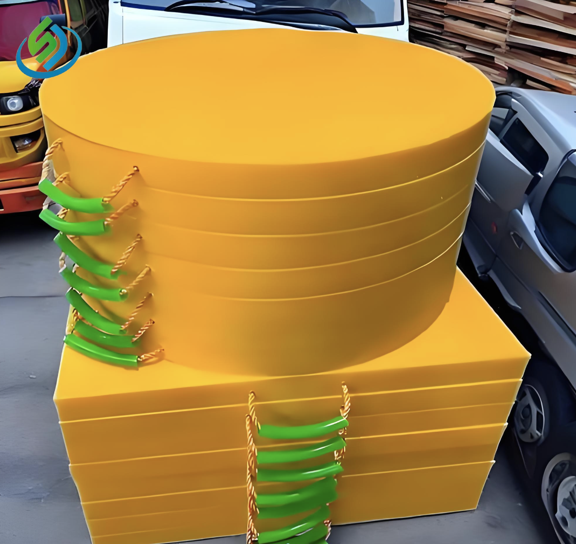 Подушка аутригера крана