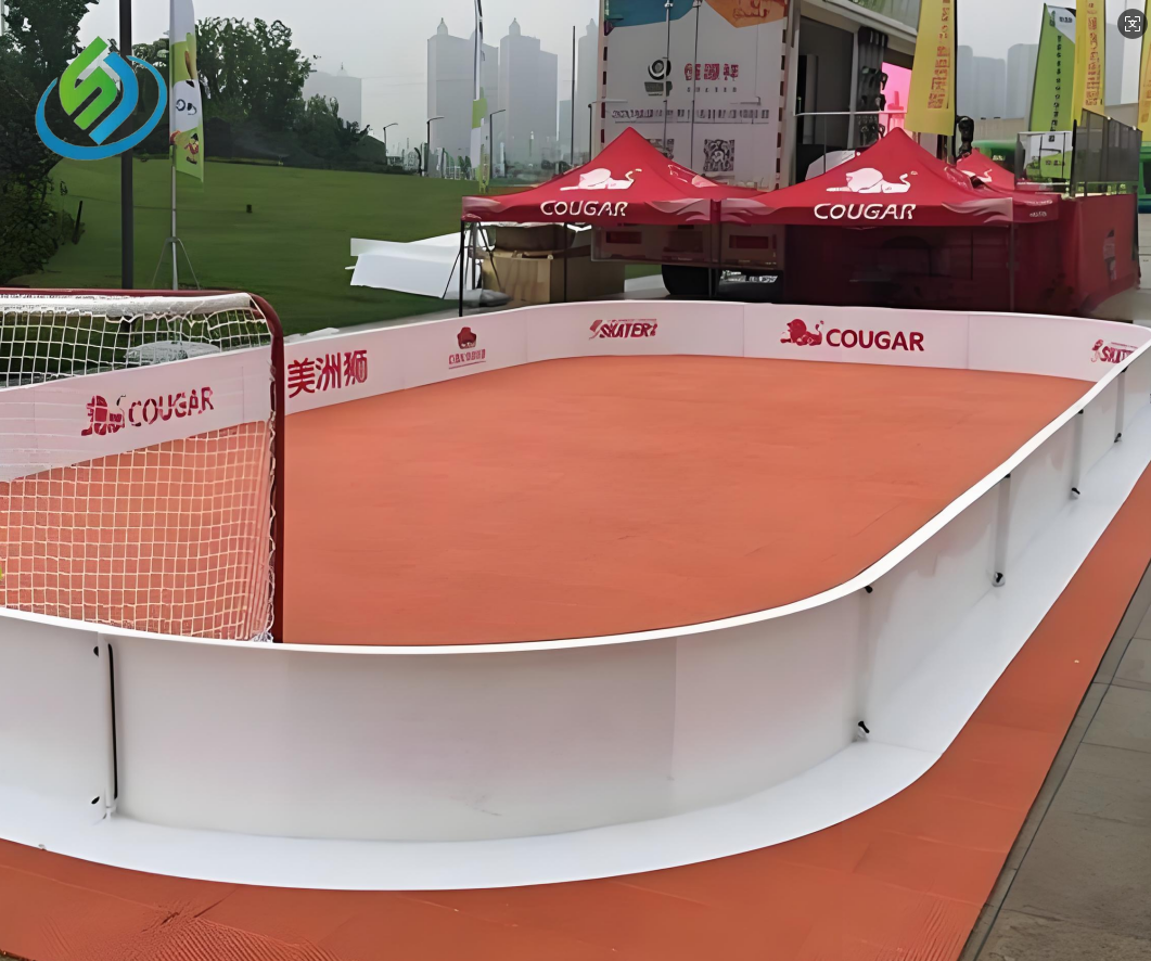 Ограждение для хоккея на суше