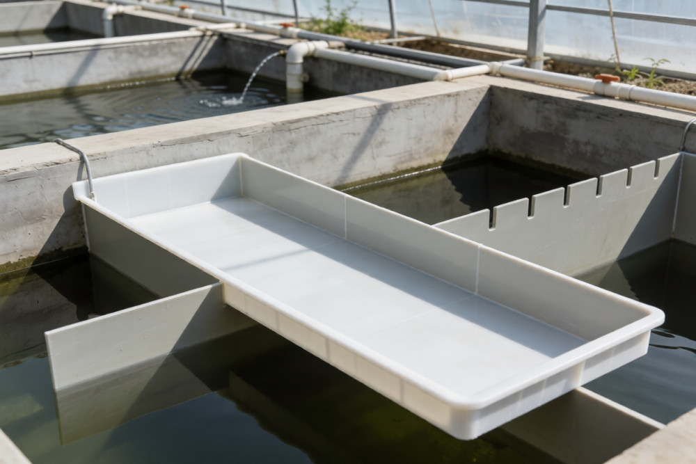 Рыбный пруд с рециркуляционной аквакультурой