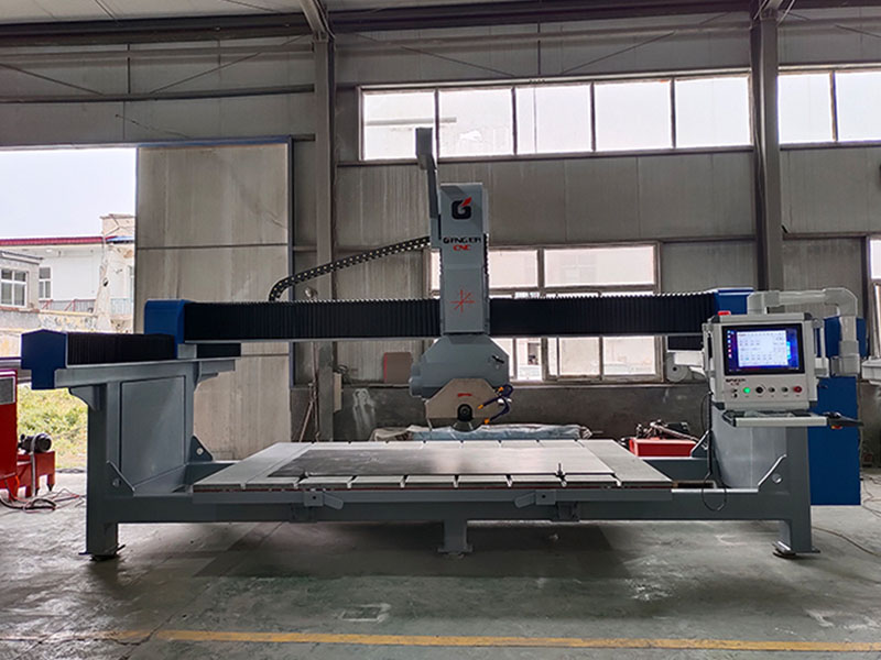 Máquina de corte por puente de 5 ejes GQ-3220DS