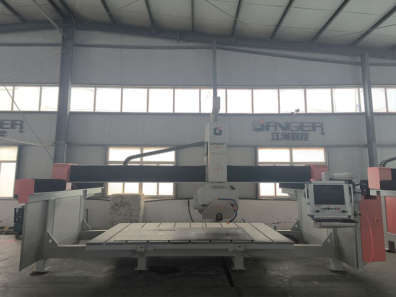 Máquina de corte por puente de 5 ejes GQ-3220DS