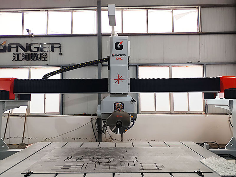 Corte puente de 5 ejes (5+1) GQ-3220DSM