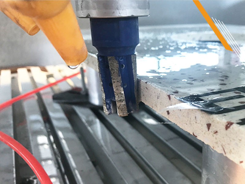 Centro de mecanizado CNC Two Heads para encimeras GSY-3015D