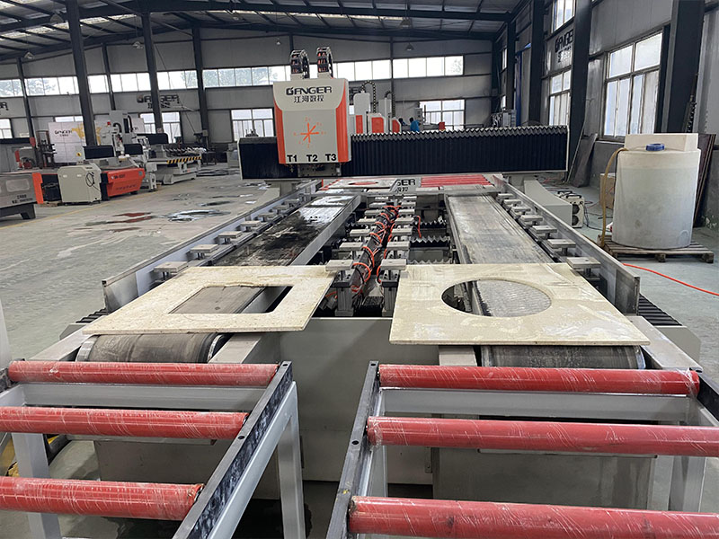 CNC Router para cortar fregaderos de encimeras de cocina de cuarzo GSY-83D