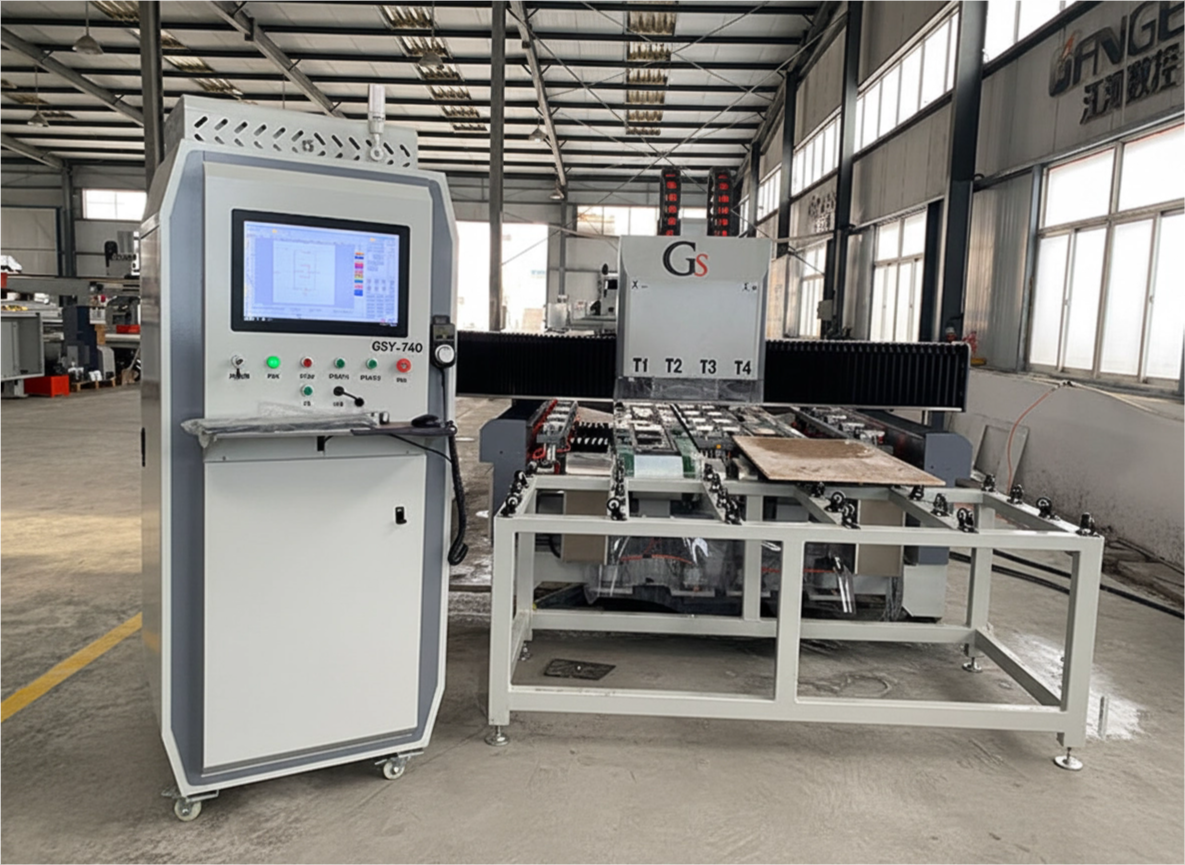 CNC Router para cortar lavabo de encimera de cocina de cuarzo GSY-74D