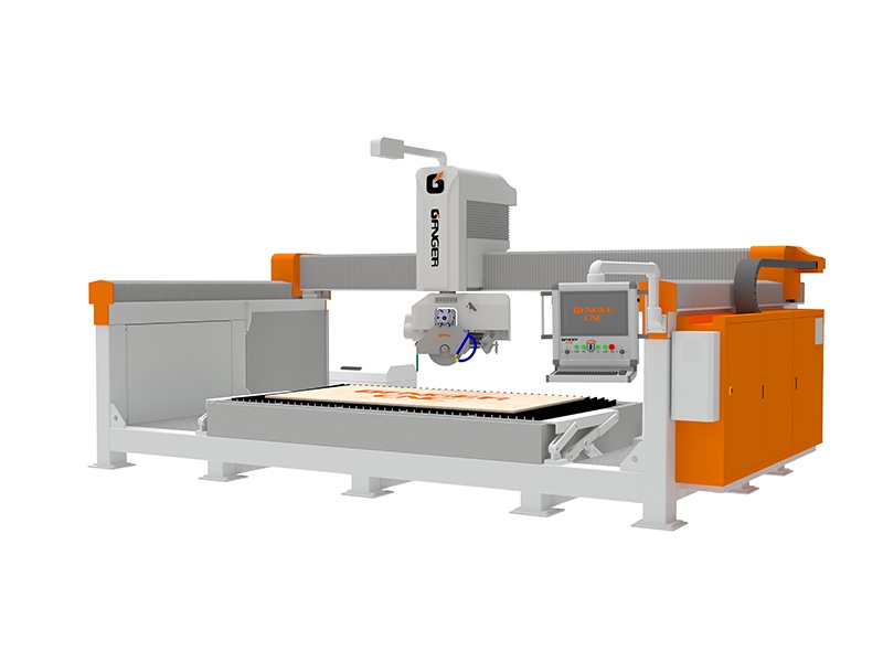 Máquina de corte puente de 5 ejes GQ-3220DSW (Sawjet: hoja de sierra + chorro de agua) Máquina de corte puente de 5 ejes GQ-3220DSW (Sawjet: hoja de sierra + chorro de agua)