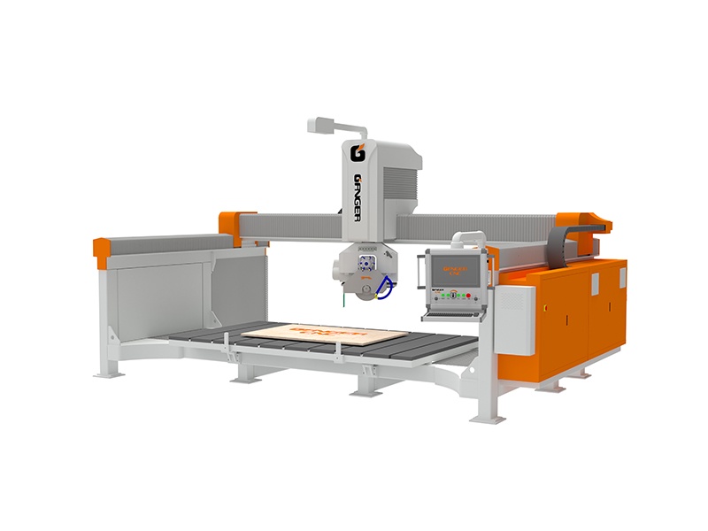 Máquina cortadora de puente de 5 ejes (5+1) GQ-35ESM