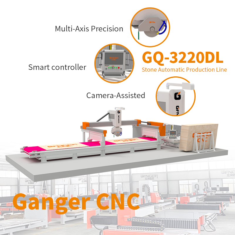 Línea de Producción Automática de Piedra GQ-3220DL