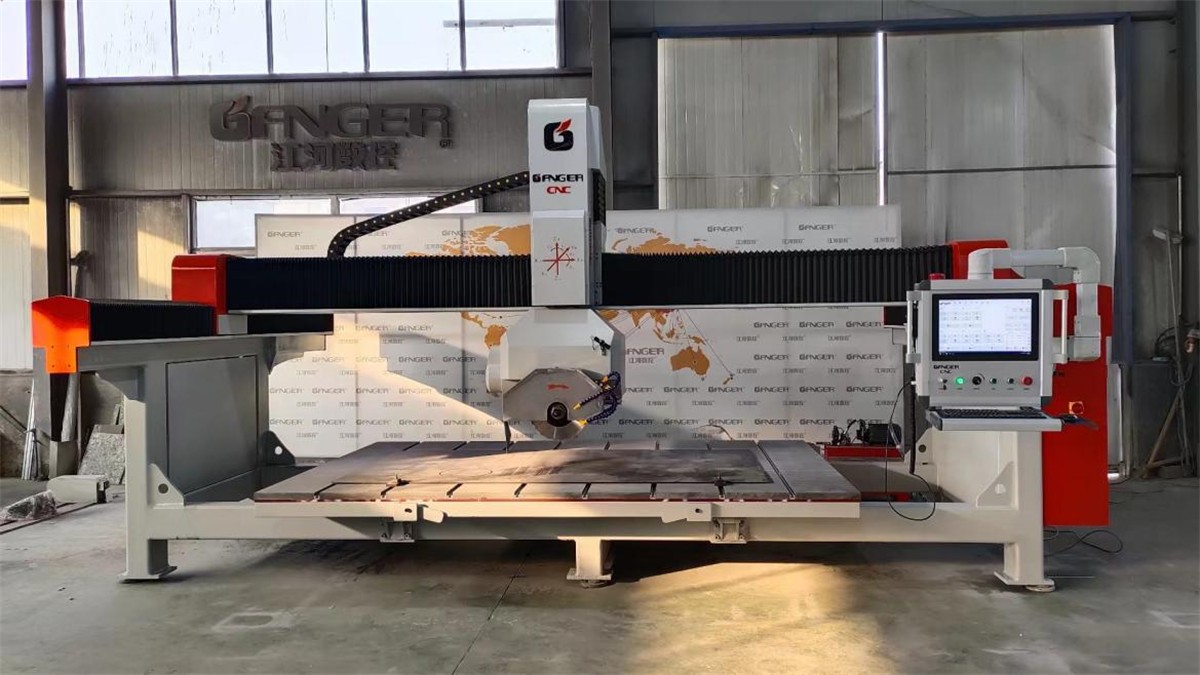 5 Axis Stone Cutting Machine GQ-3220D Shipping To UAE