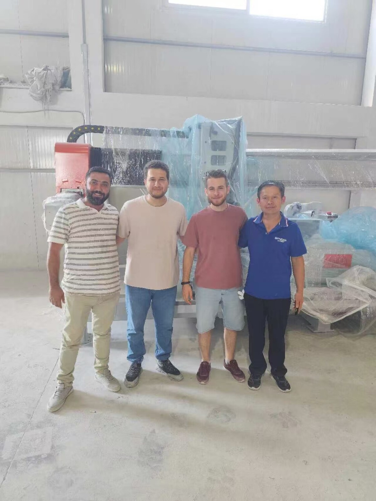 GANGER CNC provide after-service for installation and testing in European7.jpg