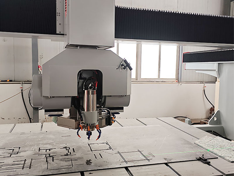 5-осевая мостовая резка (5+1) GQ-3220DSM