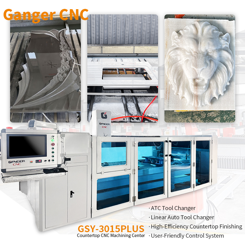 Фрезерный станок с ЧПУ для столешниц GSY-3015PLUS