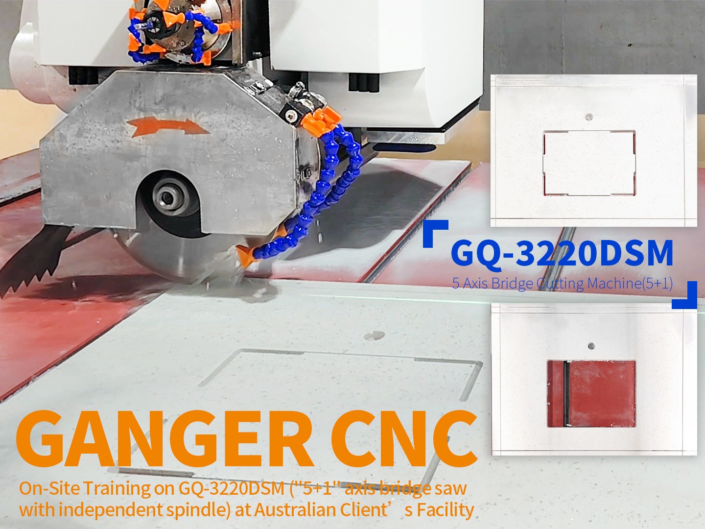 Обучение на месте от GANGER CNC по GQ-3220DSM ( Обучение на месте от GANGER CNC по GQ-3220DSM (