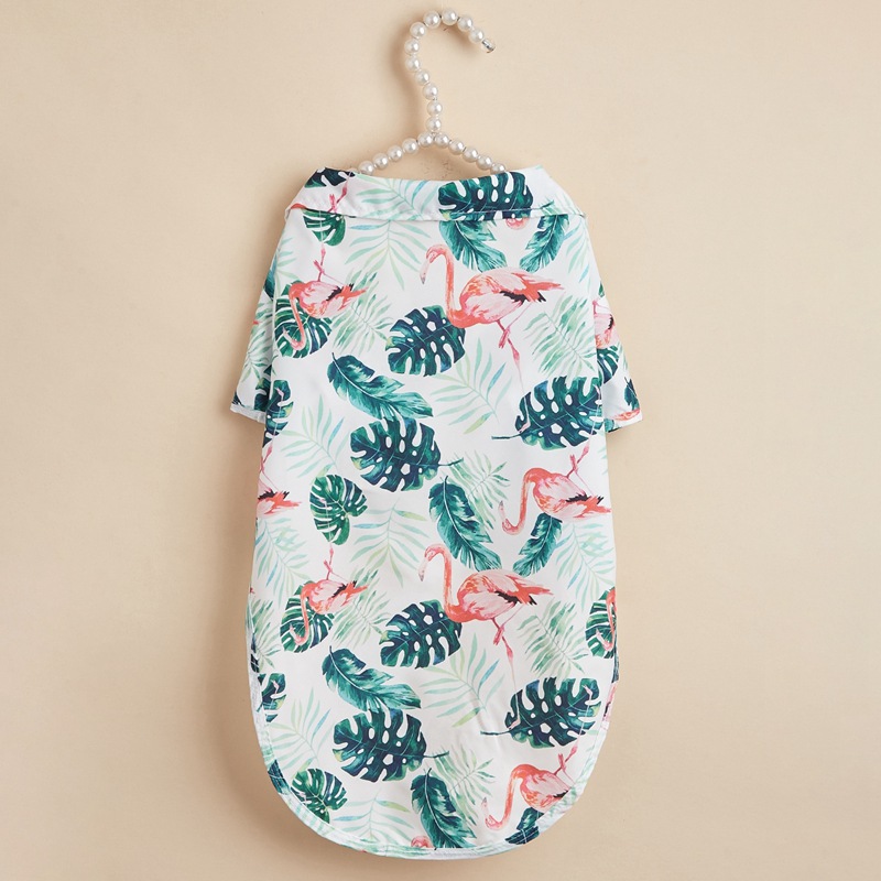 Clothes/Hawaiian Dog Shirt Summer Breathable Pet Clothes