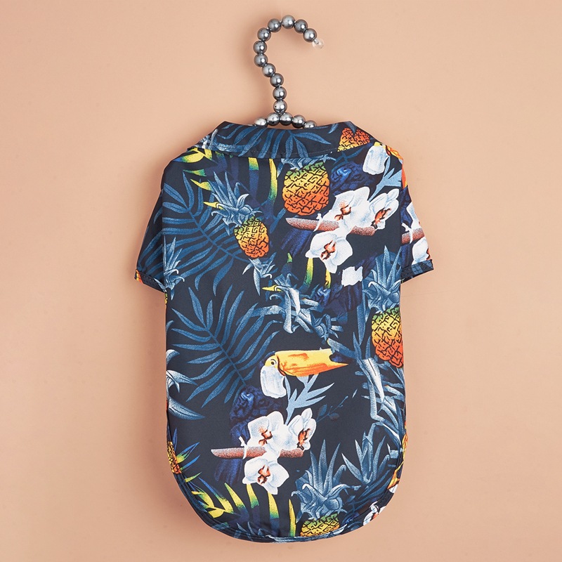 Clothes/Hawaiian Dog Shirt Summer Breathable Pet Clothes