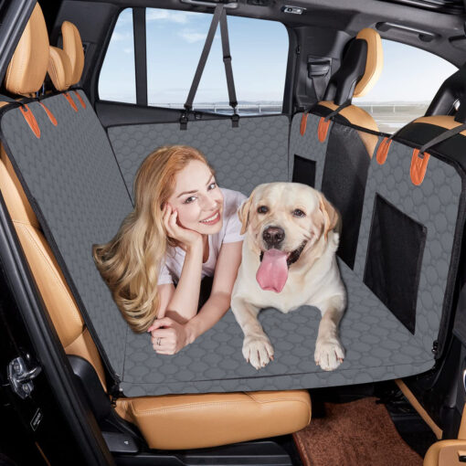 Car Seat Cover/Heavy-duty Dog Car Seat Cover Dog Car Back Seat Protector Mat
