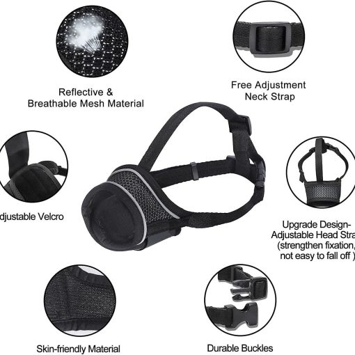 Muzzle/Dog Muzzle Best Selling Pet Muzzle Soft Breathable Pet Muzzle