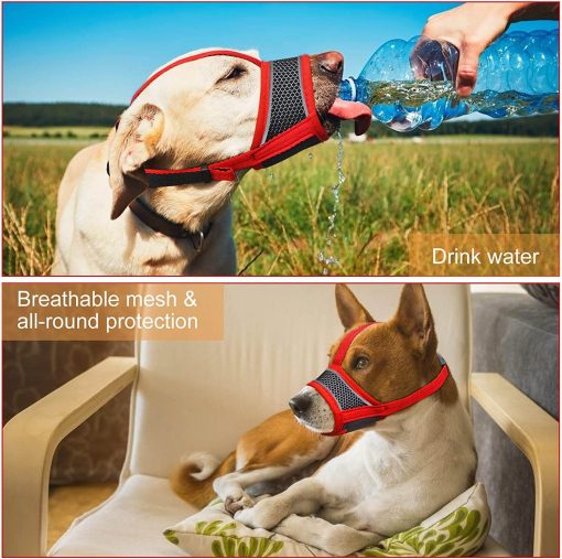 Muzzle/Dog Muzzle Best Selling Pet Muzzle Soft Breathable Pet Muzzle