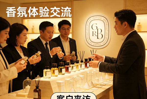 生成香氛客户来访图片