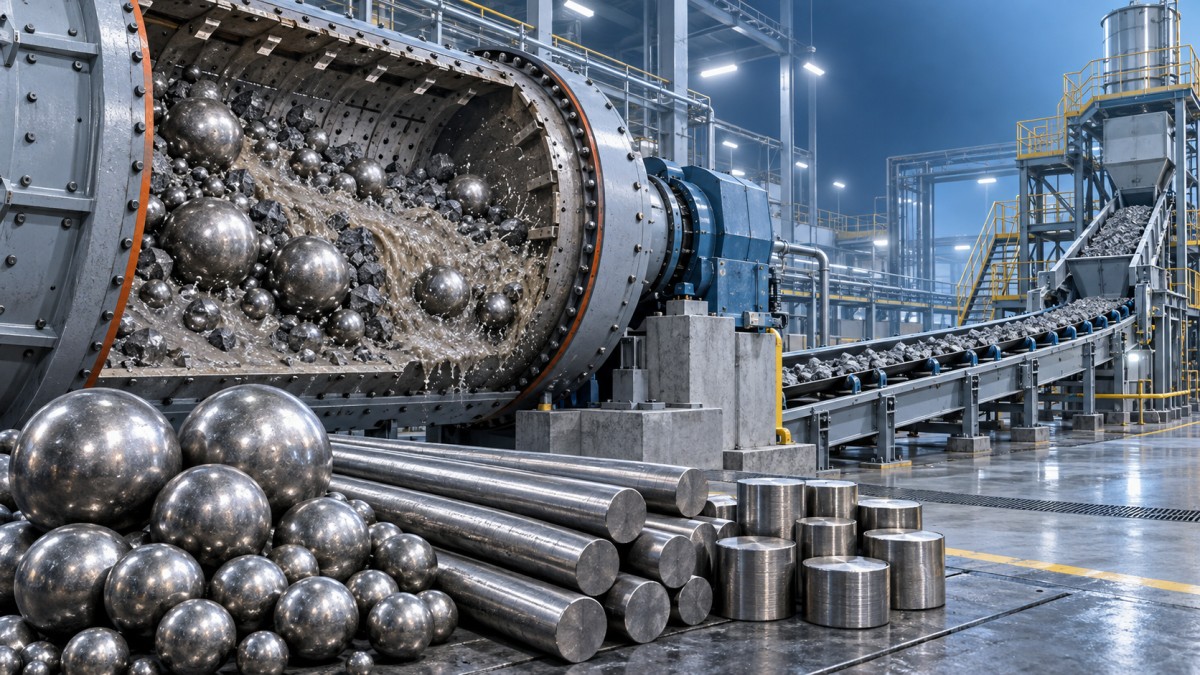 What Is Grinding Media and How Does It Affect Mineral Processing Efficiency? Что такое мелющие тела и как они влияют на эффективность переработки минералов?