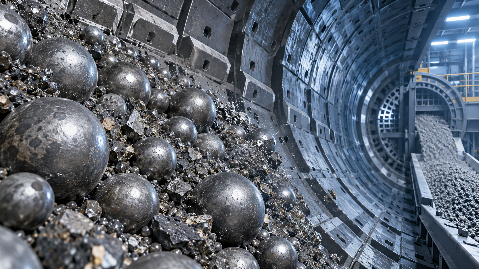 Selecting Hot Rolled Steel Balls for High-Throughput Mining Grinding Circuits