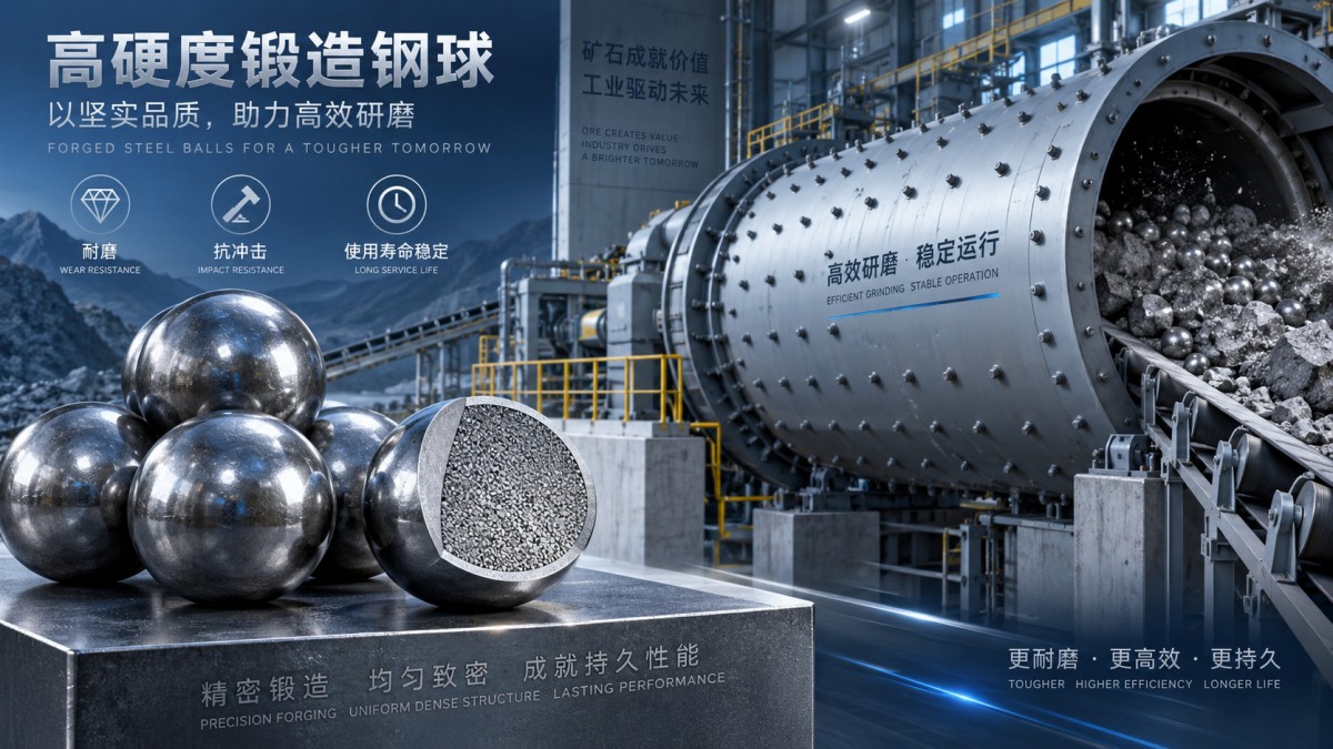 How HRC 60 Forged Steel Balls Balance Hardness, Toughness, and Wear Life Как кованые стальные шары HRC 60 обеспечивают баланс между твердостью, вязкостью и сроком службы