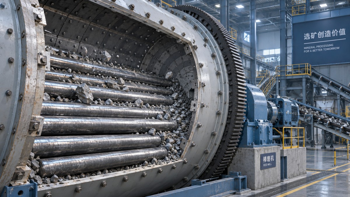How Round Grinding Steel Rod Quality Influences Rod Mill Product Size Как качество круглых мелющих стержней влияет на размер продукта стержневой мельницы