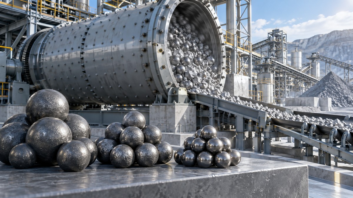 Bolas de fundición explicadas: tipos de materiales y sus aplicaciones de molienda más adecuadas
