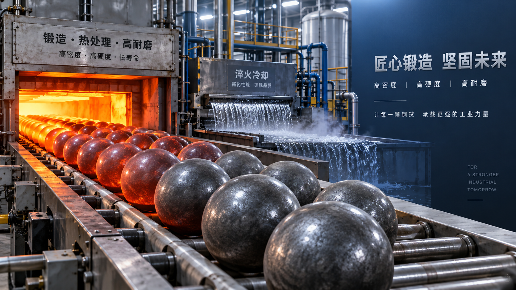 Forged Hot Rolled Steel Balls: Process Differences That Affect Service Life