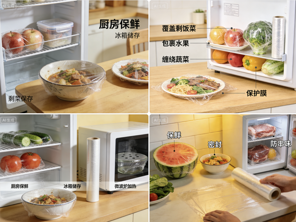 保鲜膜应用