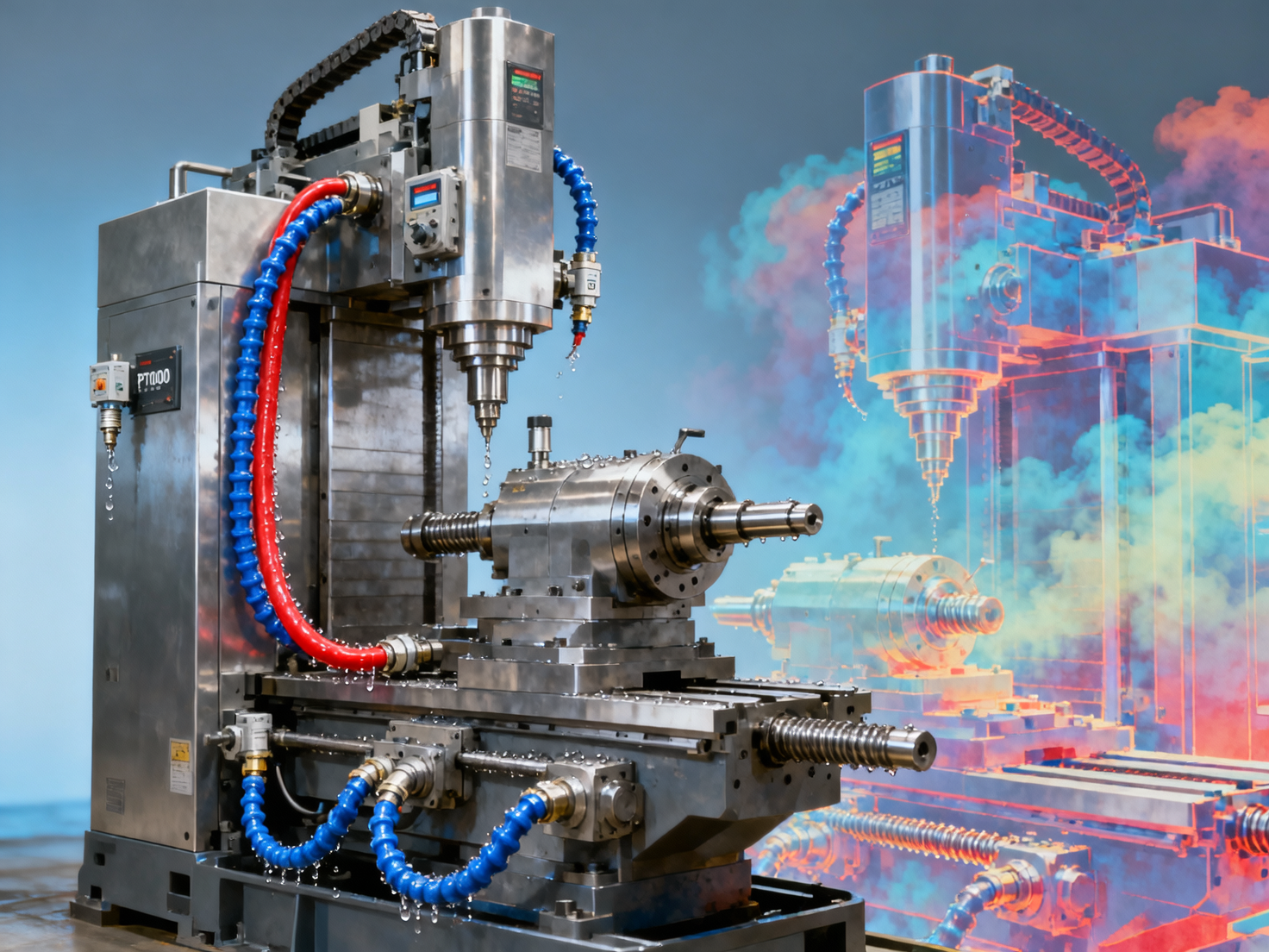 When heavy duty machine tool performance drops under sustained load, it’s rarely the spindle — look closer at thermal management When heavy duty machine tool performance drops under sustained load, it’s rarely the spindle — look closer at thermal management