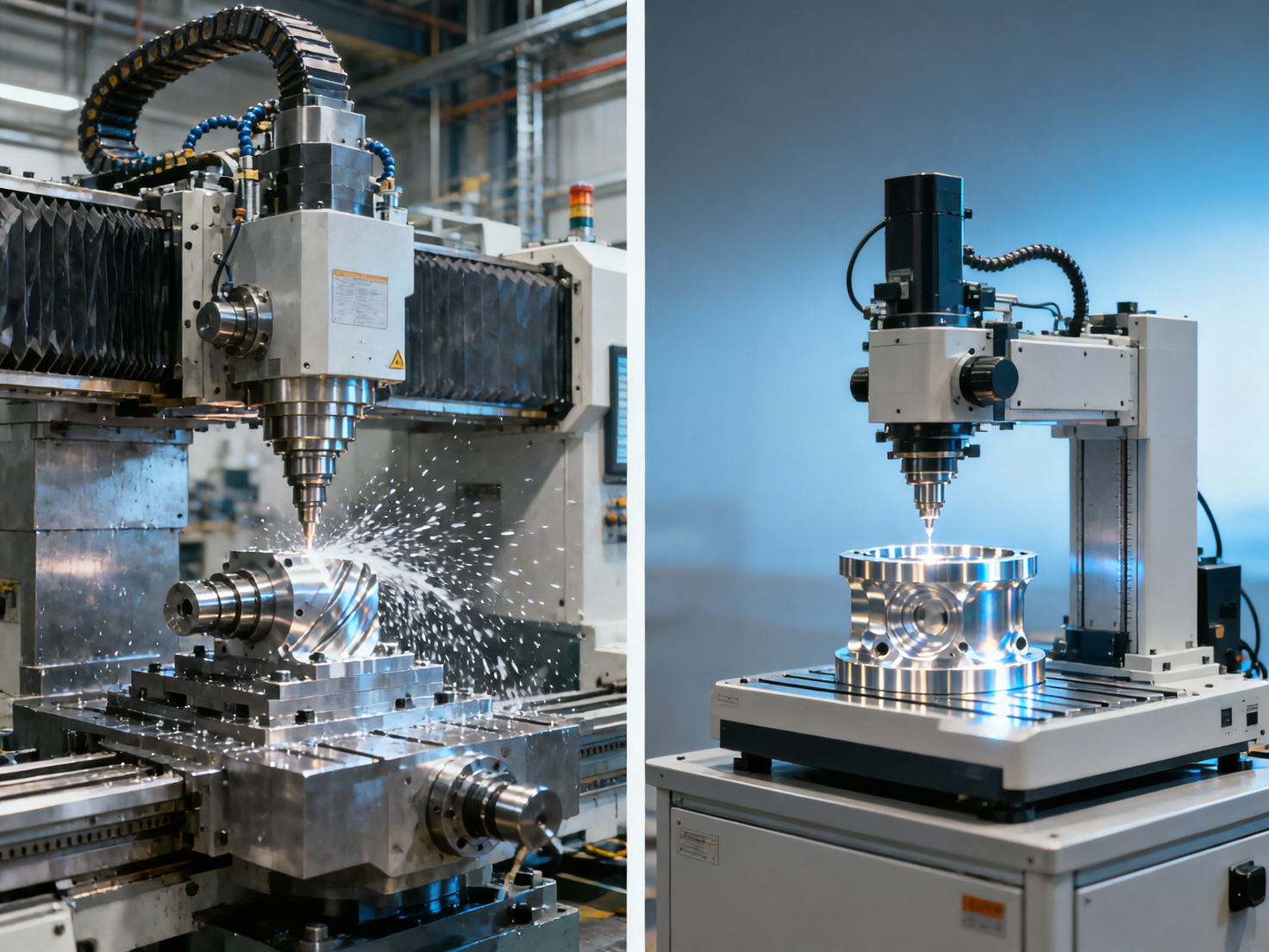 Automated CNC manufacturing lines run unattended—but only if part inspection happens upstream, not inline Automated CNC manufacturing lines run unattended—but only if part inspection happens upstream, not inline