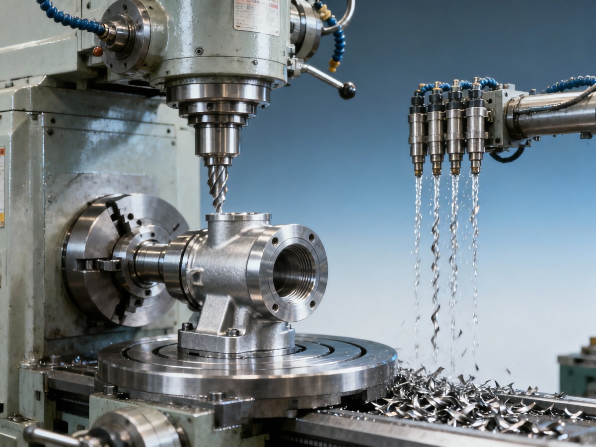 Why vertical lathe setups require different workholding logic than horizontal counterparts for asymmetrical parts