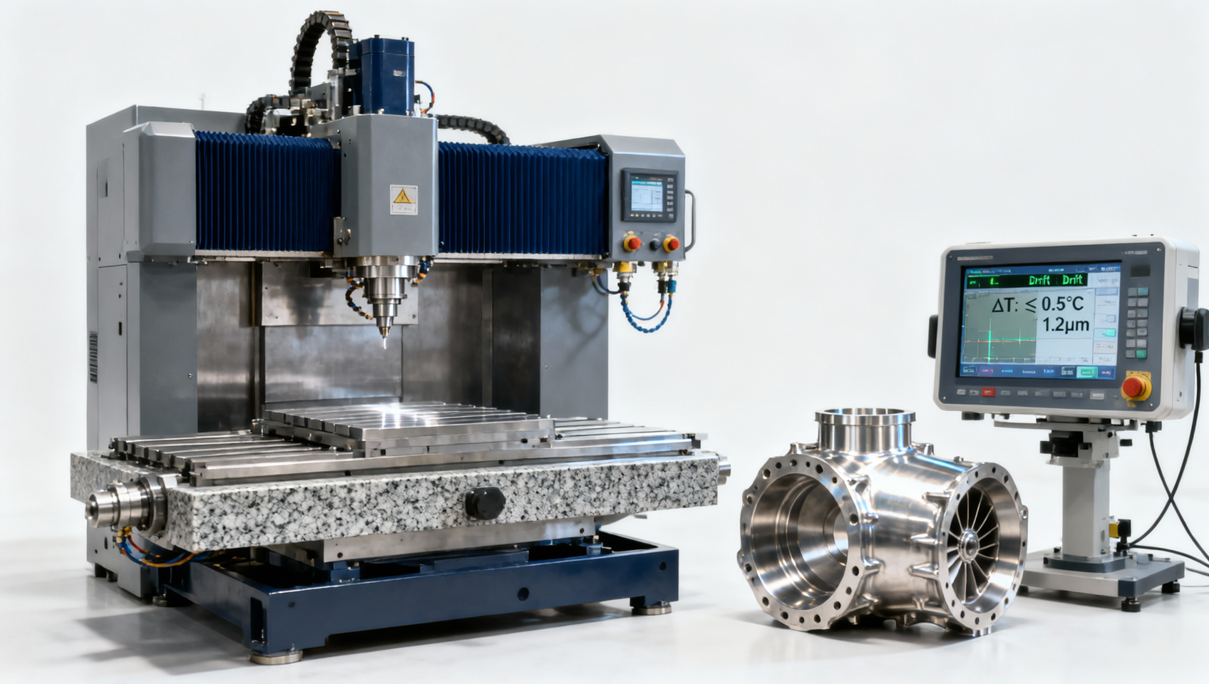 CNC manufacturing for energy equipment — why thermal stability matters more than spindle speed
