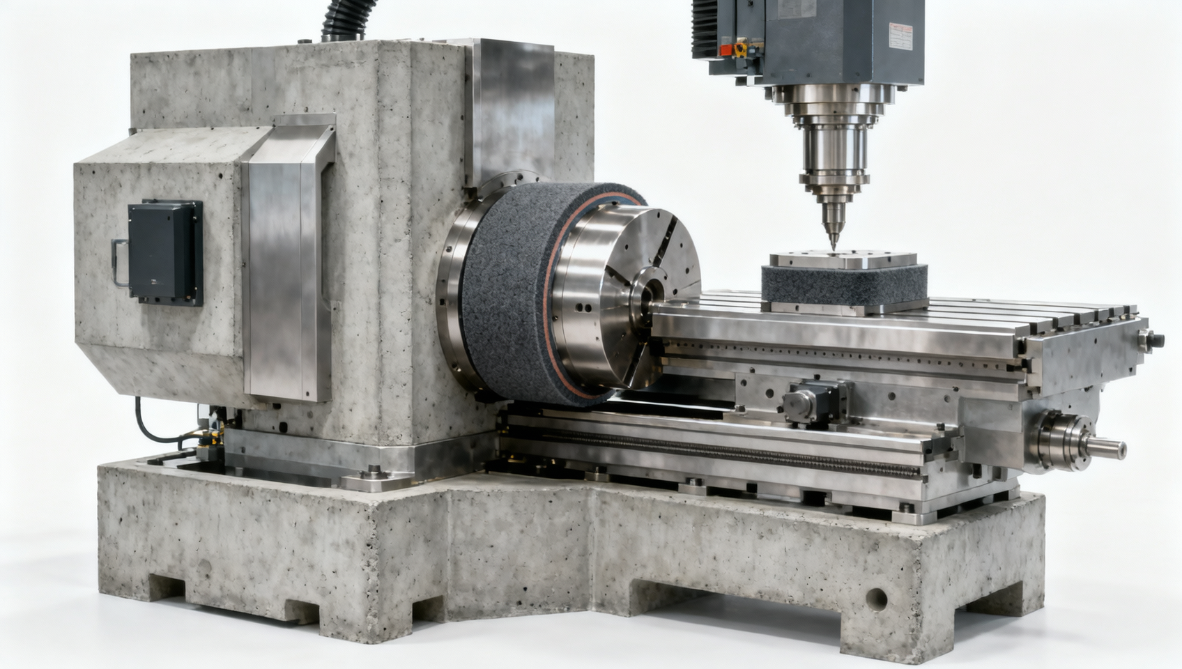 Machine tool for energy equipment: Why vibration damping matters more than static stiffness