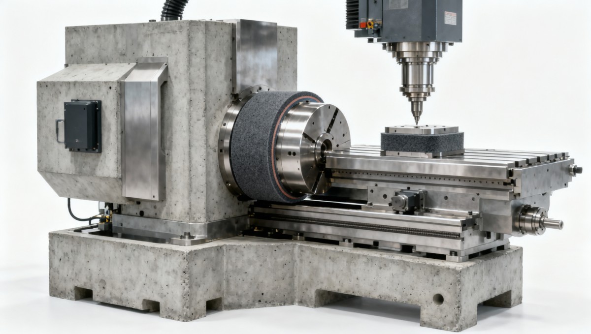 Machine tool for energy equipment: Why vibration damping matters more than static stiffness