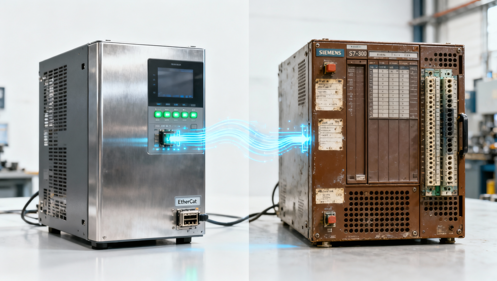 Automated machine tool integration: When legacy PLCs become the throughput bottleneck