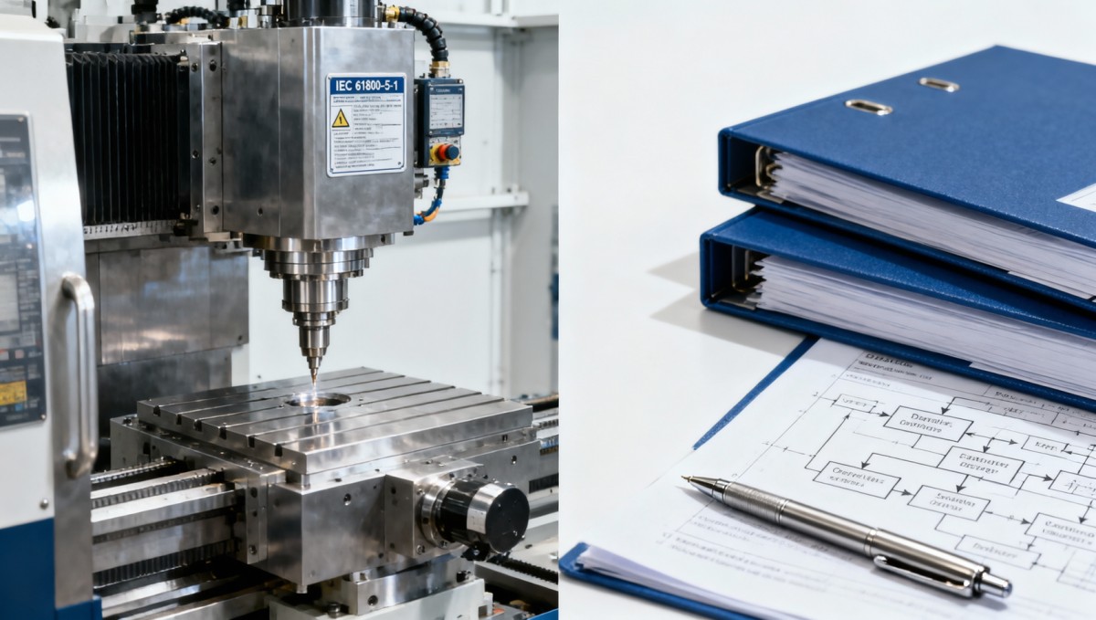 Machine tool exporter documentation gaps: Why IEC 61800-5-1 compliance gets overlooked