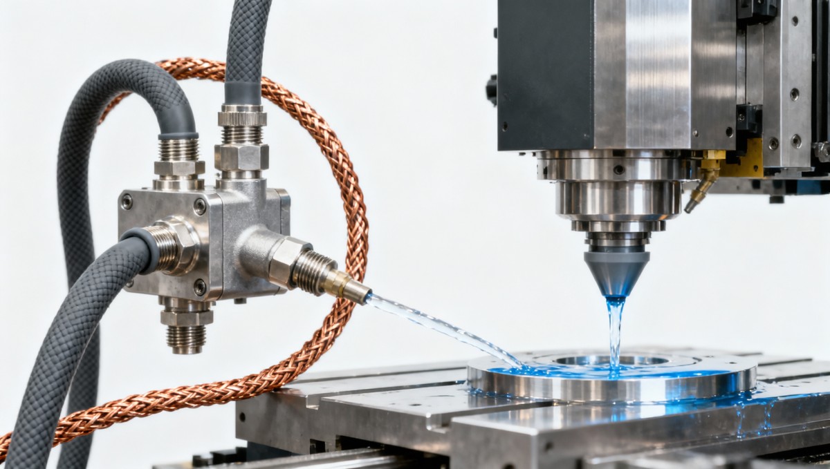 Machine tool for electronics manufacturing: How ESD-safe construction affects coolant delivery Machine tool for electronics manufacturing: How ESD-safe construction affects coolant delivery