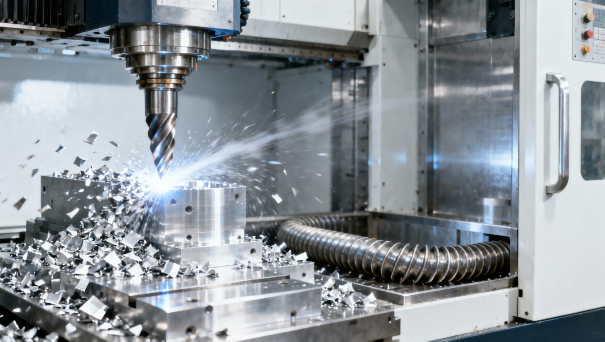 Efficient Machining Process for aluminum alloys: Why chip evacuation determines cycle time more than feed rate