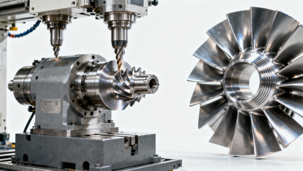 5 Axis Machining for impeller manufacturing: Why tool path smoothing impacts surface integrity more than stepover