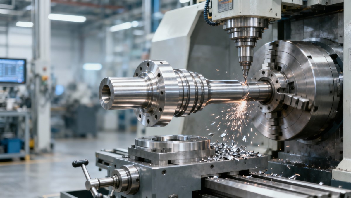 Vertical lathe vs. horizontal: which handles asymmetrical shaft parts better?