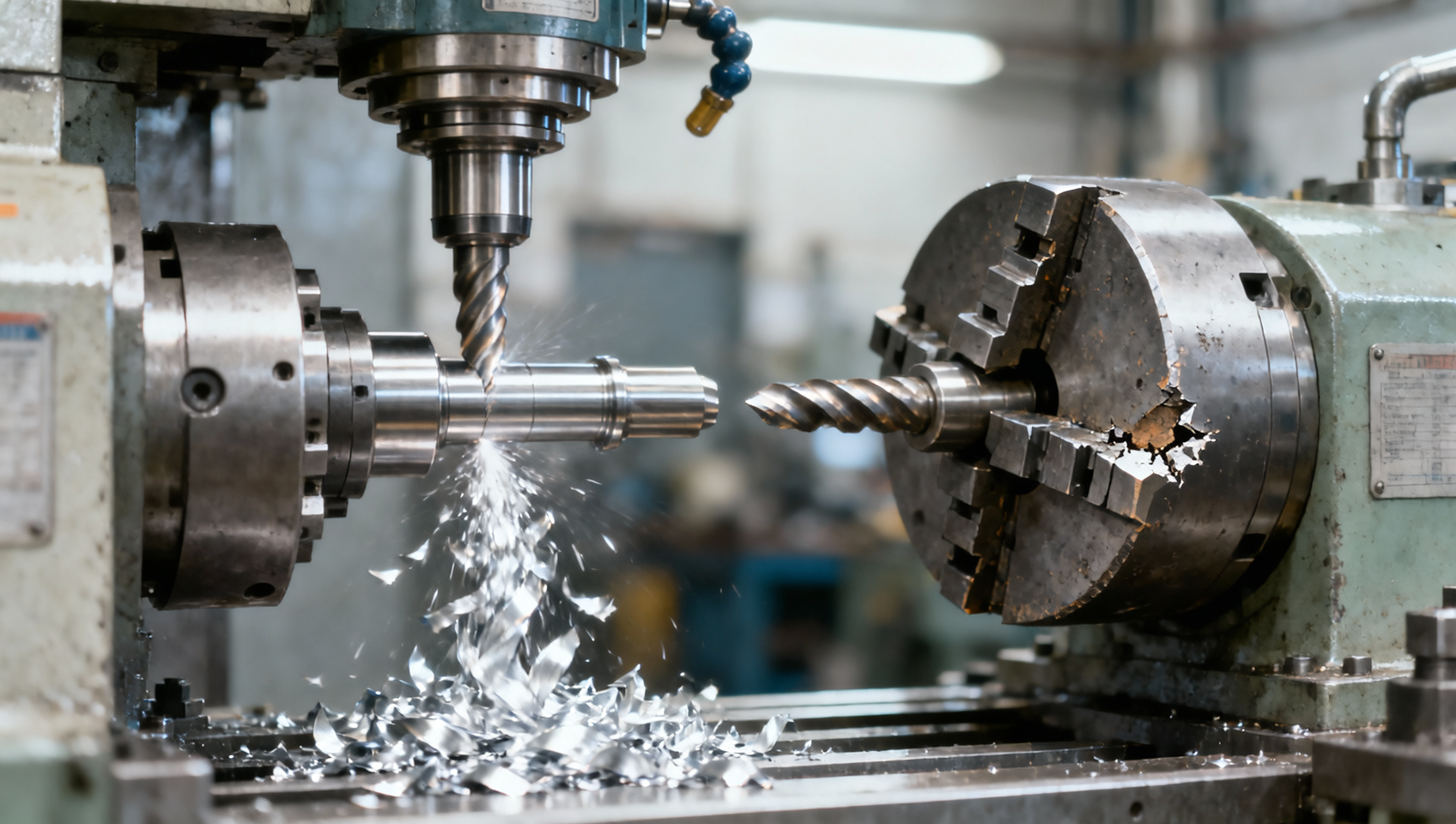 Does CNC cutting performance drop more with worn inserts or misaligned fixtures?