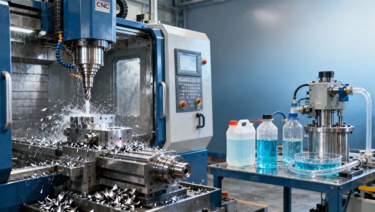 CNC cutting coolant choices can affect more than tool life