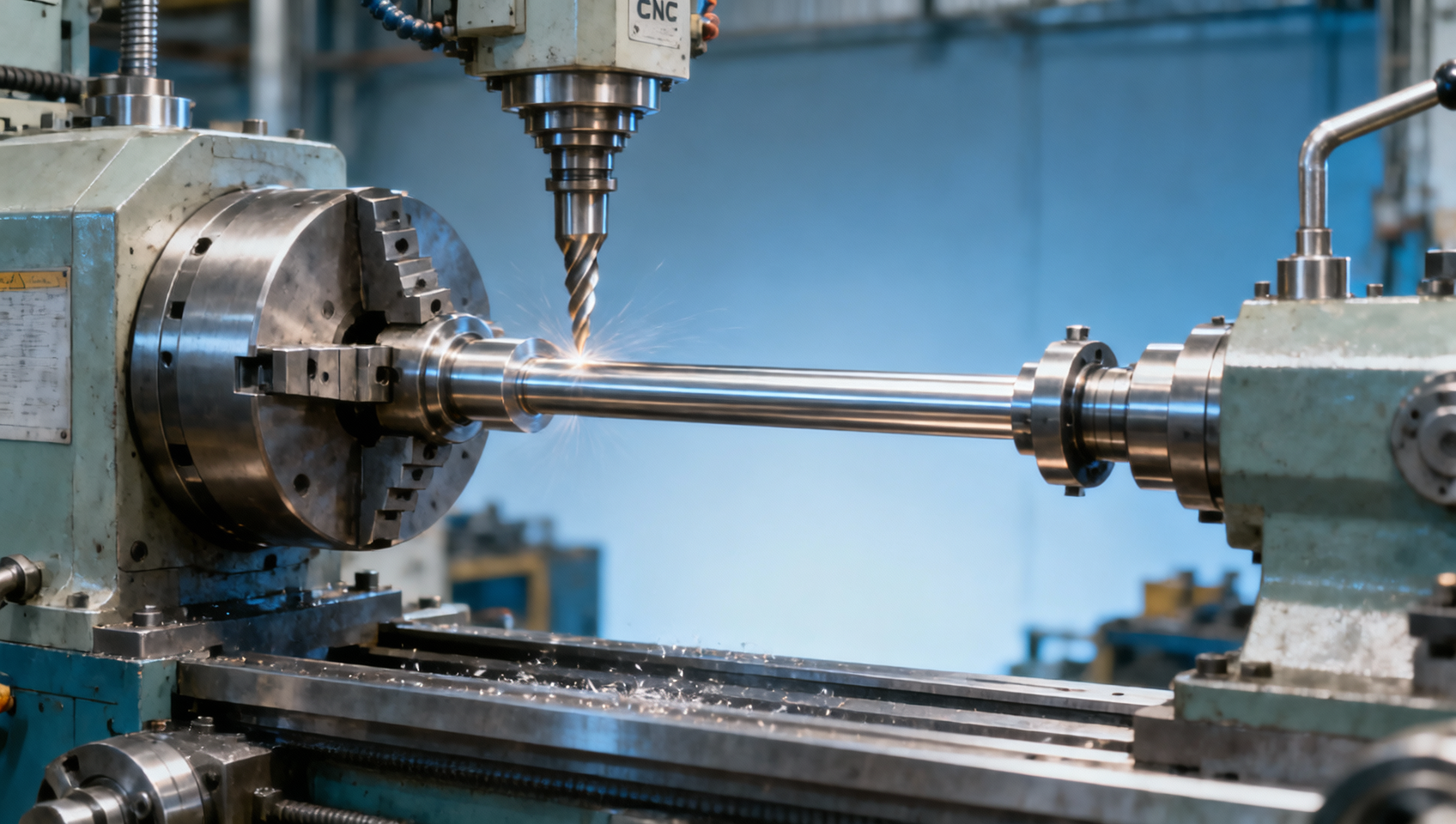 Shaft Parts machining changes once length to diameter ratio rises