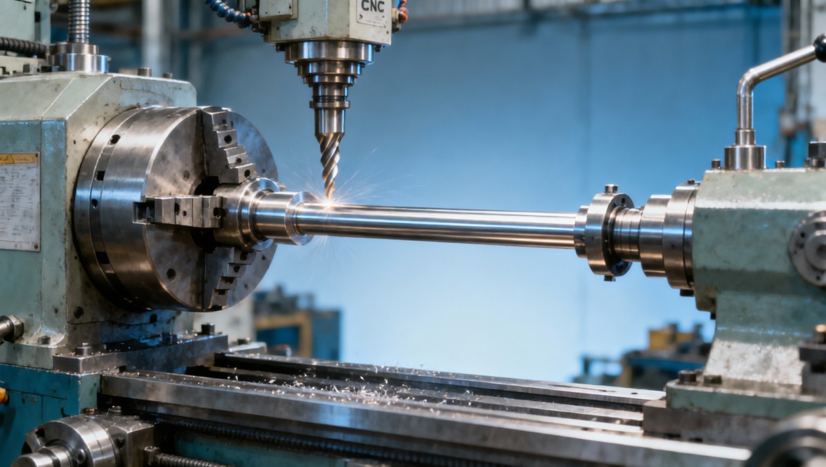 Shaft Parts machining changes once length to diameter ratio rises