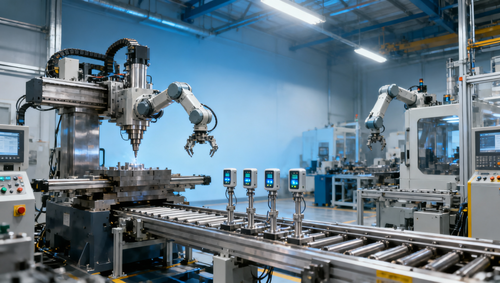 An Automated Production Line can lose efficiency after adding sensors