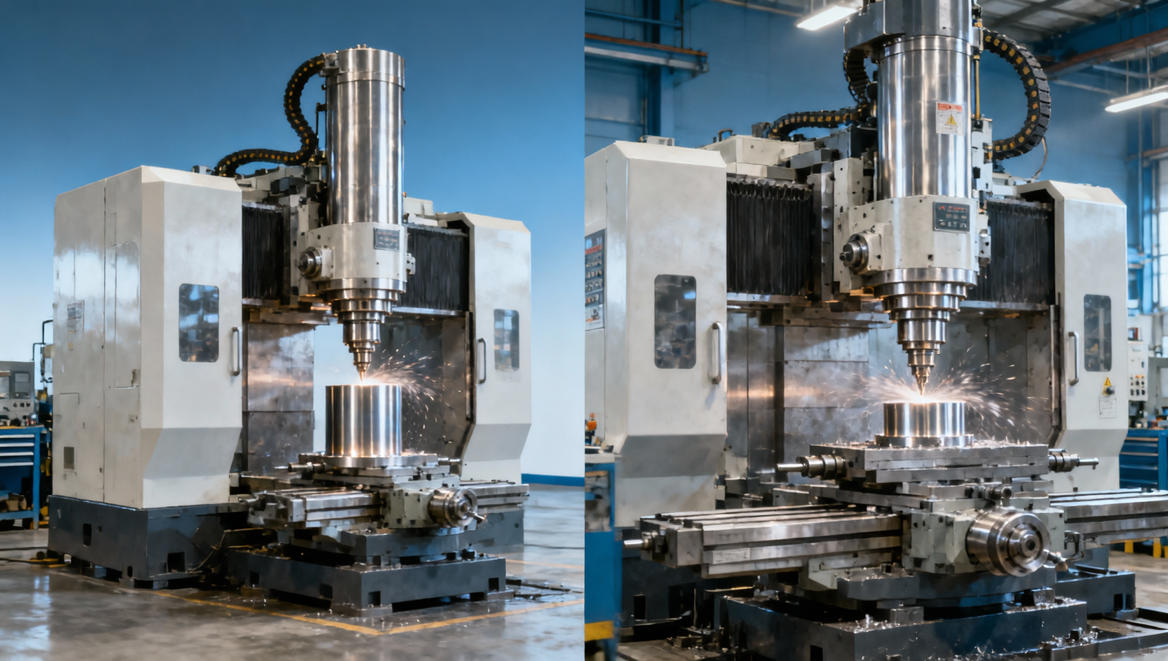Vertical lathe selection gets harder when workpiece height increases